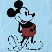 Men's Mickey & Friends Retro Portrait  Adult T-Shirt