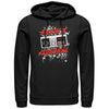 Men's Nintendo Kickin' It Old School NES Controller Splatter  Adult Pull Over Hoodie