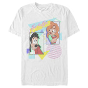 Men's A Goofy Movie Max and Roxanne Eye to Eye Forever  Adult T-Shirt