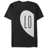 Men's Lost Gods LO Half Love Heart  Adult T-Shirt