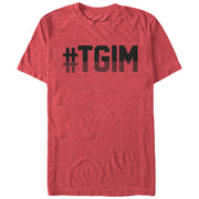 Men's CHIN UP Hashtag TGIM  Adult T-Shirt