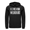 Women's CHIN UP Live for Weekends  Adult Pull Over Hoodie