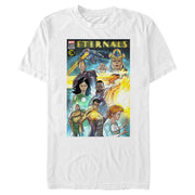 Men's Marvel Eternals Comic Book Cover  Adult T-Shirt