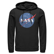 Men's NASA Circle Logo  Adult Pull Over Hoodie