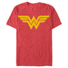 Men's Wonder Woman Distressed Classic Logo  Adult T-Shirt