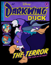 Men's Darkwing Duck The Terror That Flaps In The Night Comic Cover  Adult T-Shirt