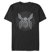 Men's Marvel Spider-Man: Far From Home Ghostly Logo  Adult T-Shirt