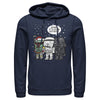 Men's Star Wars Christmas Boba It's Cold Outside  Adult Pull Over Hoodie