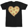 Men's Lost Gods Heart Pizza  Adult T-Shirt