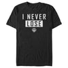 Men's ESPN I Never Lose  Adult T-Shirt