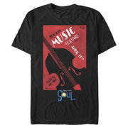 Men's Soul NY Music Festival Poster  Adult T-Shirt