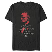 Men's The Godfather Corleone Family Quote  Adult T-Shirt