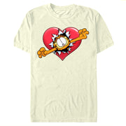 Men's Garfield Surprise Love  Adult T-Shirt