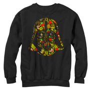 Men's Star Wars Hawaiian Print Darth Vader Helmet  Adult Sweatshirt