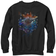 Men's Lost Gods Zodiac Calendar  Adult Sweatshirt