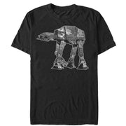 Men's Star Wars AT-AT Camo  Adult T-Shirt