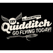 Men's Harry Potter Quidditch Go Flying Today  Adult T-Shirt