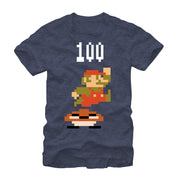 Men's Nintendo Pixel Mario  Adult T-Shirt