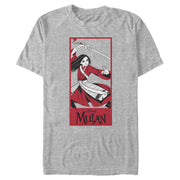 Men's Mulan Warrior Pose  Adult T-Shirt