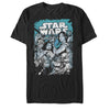 Men's Star Wars Rogue One Rebel Comic Book Print  Adult T-Shirt