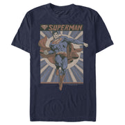 Men's Superman Classic Hero Pose  Adult T-Shirt