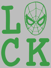 Men's Marvel Spider-Man St. Patrick's Day Spidey Luck  Adult T-Shirt