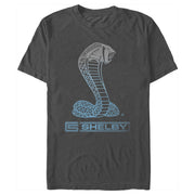 Men's Shelby Cobra Snake Logo  Adult T-Shirt