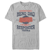 Men's Tonka First Responder Hero Dad  Adult T-Shirt