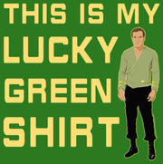 Men's Star Trek St. Patrick's Day Kirk This is my Lucky Green Shirt  Adult Sweatshirt