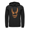 Men's Marvel Halloween Venom Scary Face Costume  Adult Pull Over Hoodie