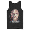 Men's Star Trek: The Next Generation Geometric Captain Jean Luc Picard Borg  Adult Tank Top