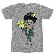 Men's Lost Gods St. Patrick's Day Leprechaun Greetings  Adult T-Shirt