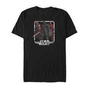 Men's Star Wars: The Rise of Skywalker Dark Trio Frame  Adult T-Shirt