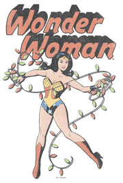 Men's Wonder Woman 1984 Wrapped in Lights  Adult T-Shirt