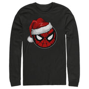 Men's Marvel Christmas Spider-Man Santa Hat  Adult Long Sleeve Shirt