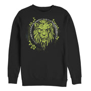 Men's Lion King Geometric Scar Emblem  Adult Sweatshirt