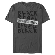 Men's BET Unapologetically Black  Adult T-Shirt