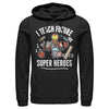 Men's Marvel Avengers Classic I Teach Super Heroes  Adult Pull Over Hoodie