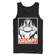 Men's Snow White and the Seven Dwarves Grumpy  Adult Tank Top