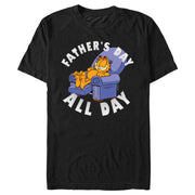 Men's Garfield Father's Day All Day  Adult T-Shirt