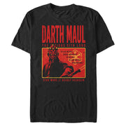 Men's Star Wars Halloween Darth Maul Deadly Assassin  Adult T-Shirt