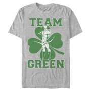 Men's Justice League St. Patrick's Day Green Arrow Team Green  Adult T-Shirt