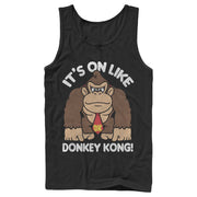 Men's Nintendo Donkey Kong Fist Pump  Adult Tank Top