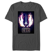 Men's Star Wars: Tales of the Jedi Epic Poster  Adult T-Shirt