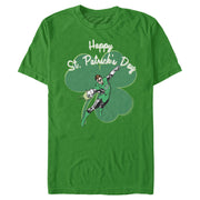 Men's Green Lantern Happy St. Patrick's Day  Adult T-Shirt