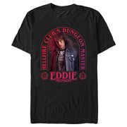 Men's Stranger Things Hellfire Club Dungeon Master Eddie  Adult T-Shirt