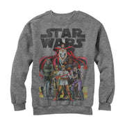 Men's Star Wars Vintage Rebel Art  Adult Sweatshirt