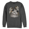 Men's Star Wars The Last Jedi Porg Eyes  Adult Sweatshirt