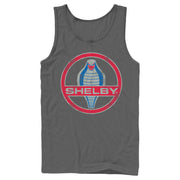 Men's Shelby Cobra Vintage Logo  Adult Tank Top