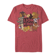 Men's Lion King Good and Evil  Adult T-Shirt